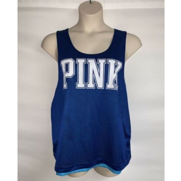 Victorias Secret Pink Jersey Sleeveless Reversible - Picture 1 of 5